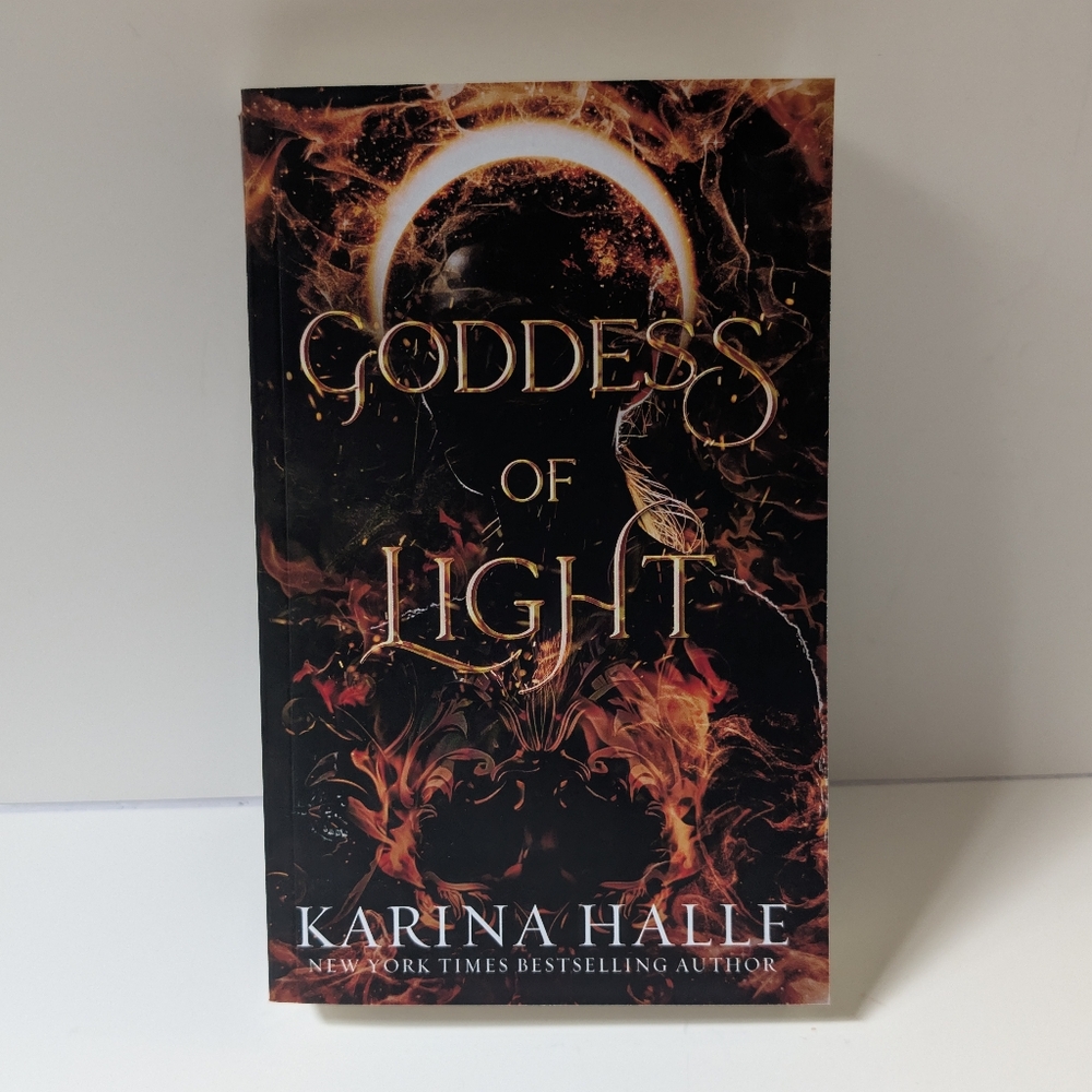 Goddess Of Light By Karina Halle. Paperback Book